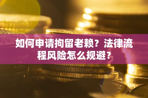 北京如何申请拘留老赖？法律流程风险怎么规避？
