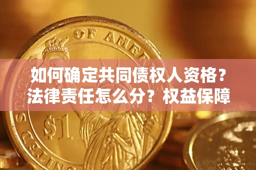 北京如何确定共同债权人资格？法律责任怎么分？权益保障技巧揭秘！