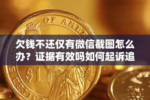 北京欠钱不还仅有微信截图怎么办？证据有效吗如何起诉追回欠款？
