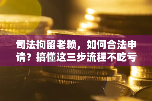 北京司法拘留老赖，如何合法申请？搞懂这三步流程不吃亏！