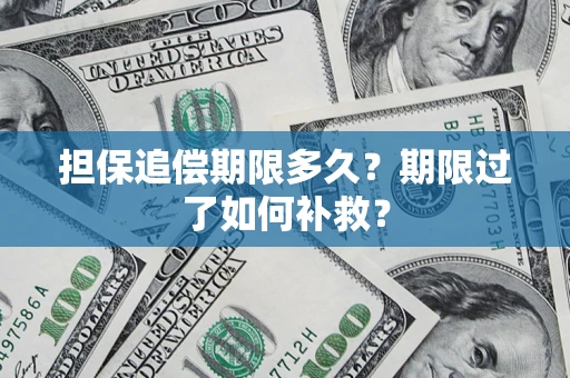 北京担保追偿期限多久？期限过了如何补救？