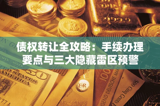 北京债权转让全攻略：手续办理要点与三大隐藏雷区预警