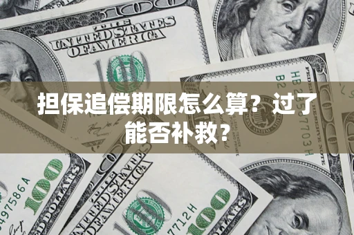 北京担保追偿期限怎么算？过了能否补救？